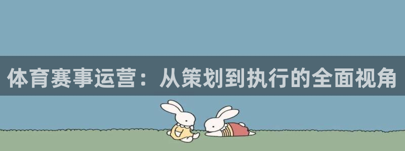 必一体育下载app下载：体育赛事运营：从策划到执行的全面视角