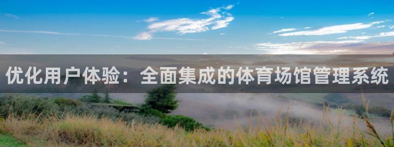 必一体育APP下载安装：优化用户体验：全面集成的体育场馆管理